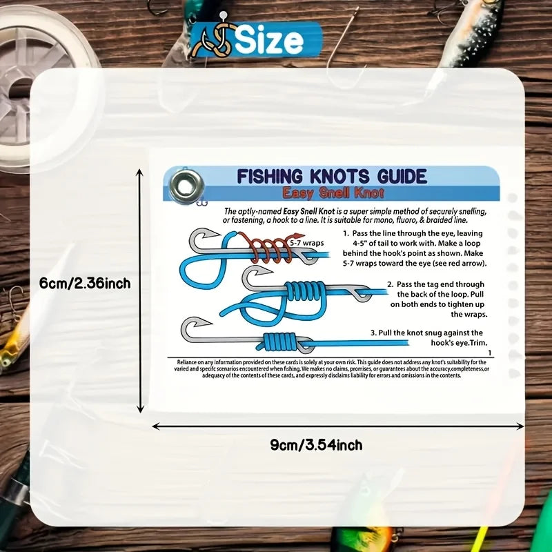 Fishing Knot Guide Card