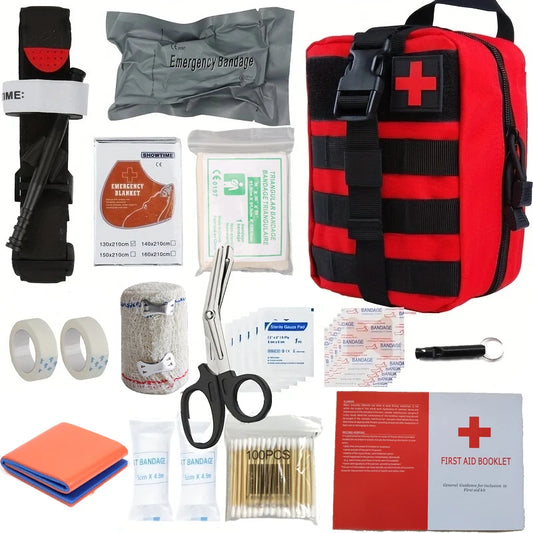 50pcs IFAK Trauma Survival First Aid Camping Kit