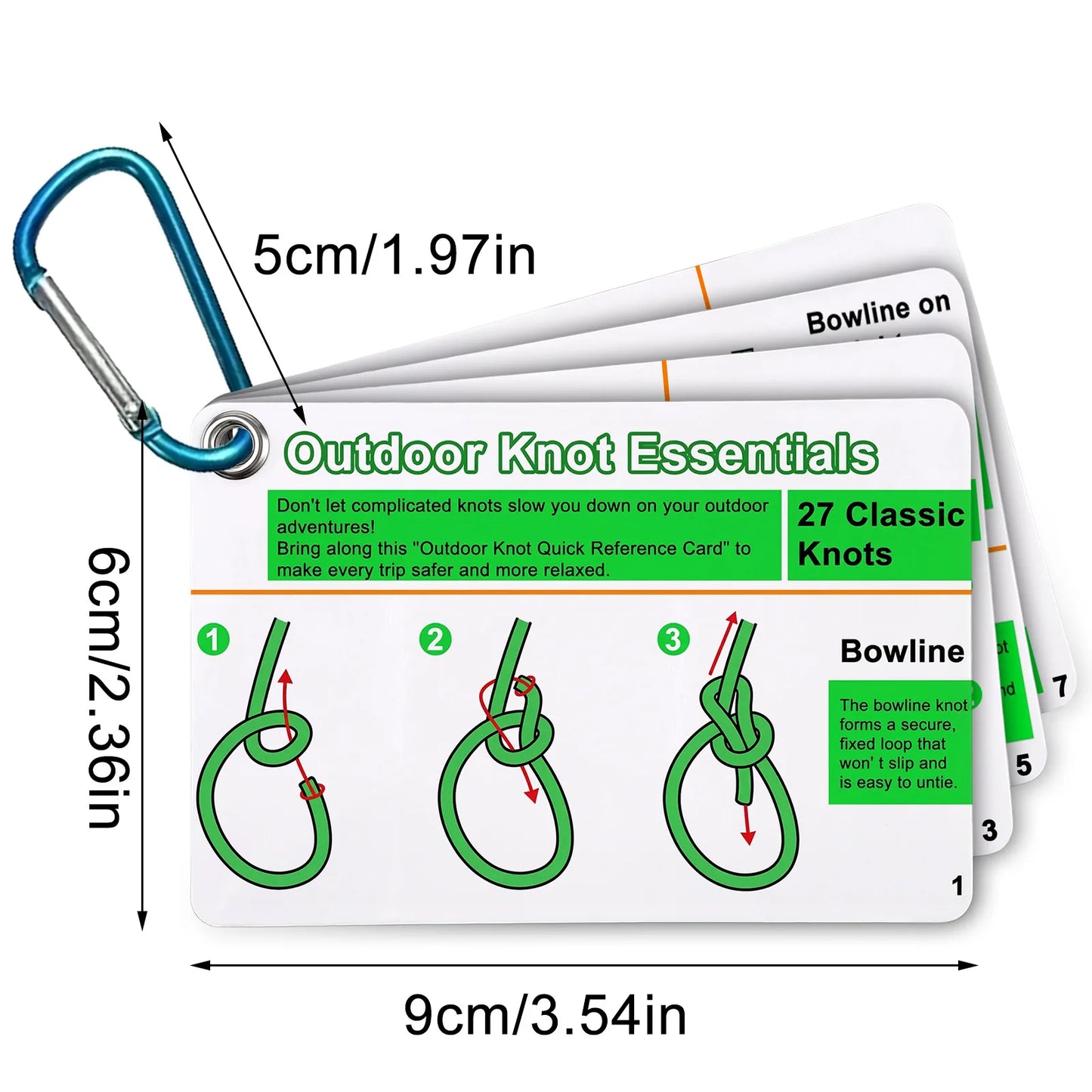 Knot Cards - 27 Rope Knots, Ultimate Knots Guide