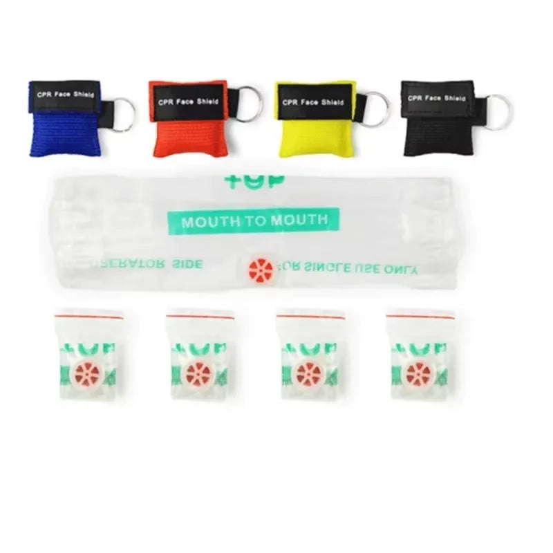 Resuscitator CPR Mask Emergency Face Shield Key-chain