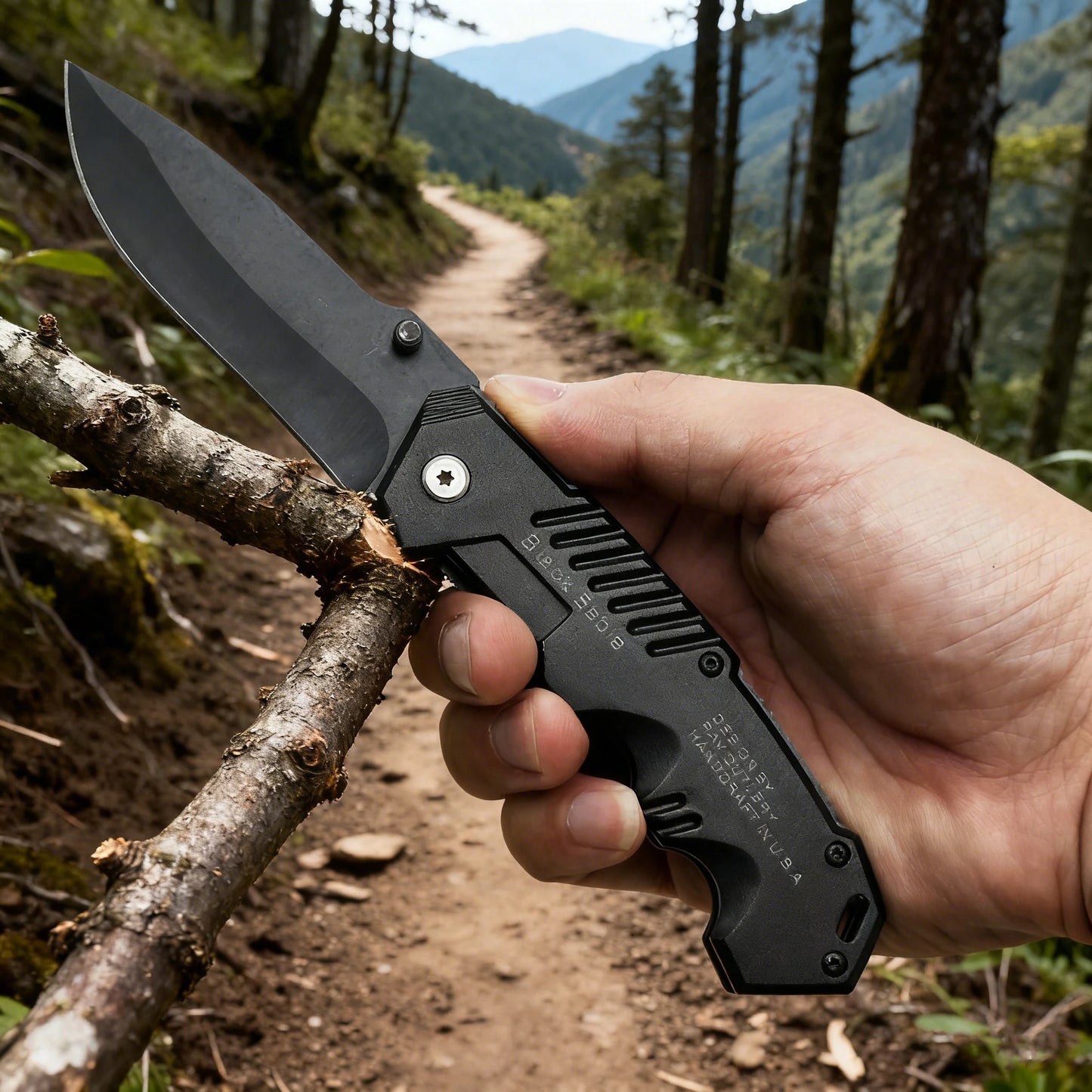 Black Sable Pocket Knife