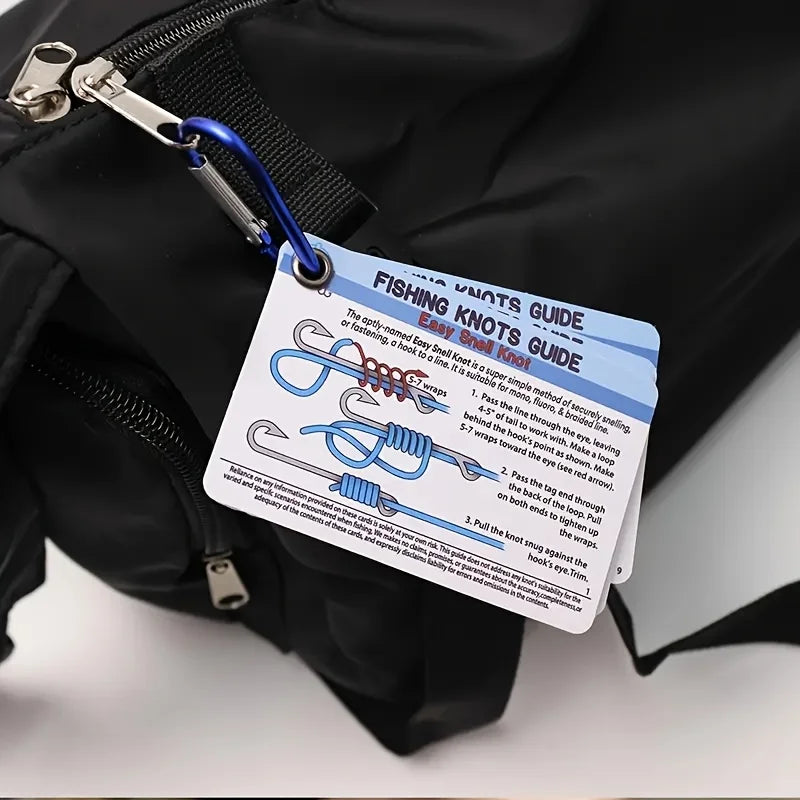 Fishing Knot Guide Card