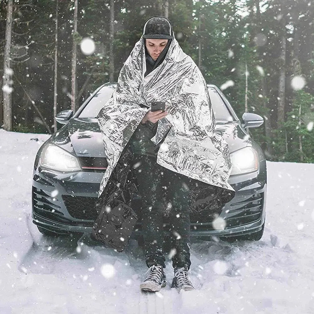 Rhino Rescue Emergency Mylar Thermal Blanket 1.6*2.1m