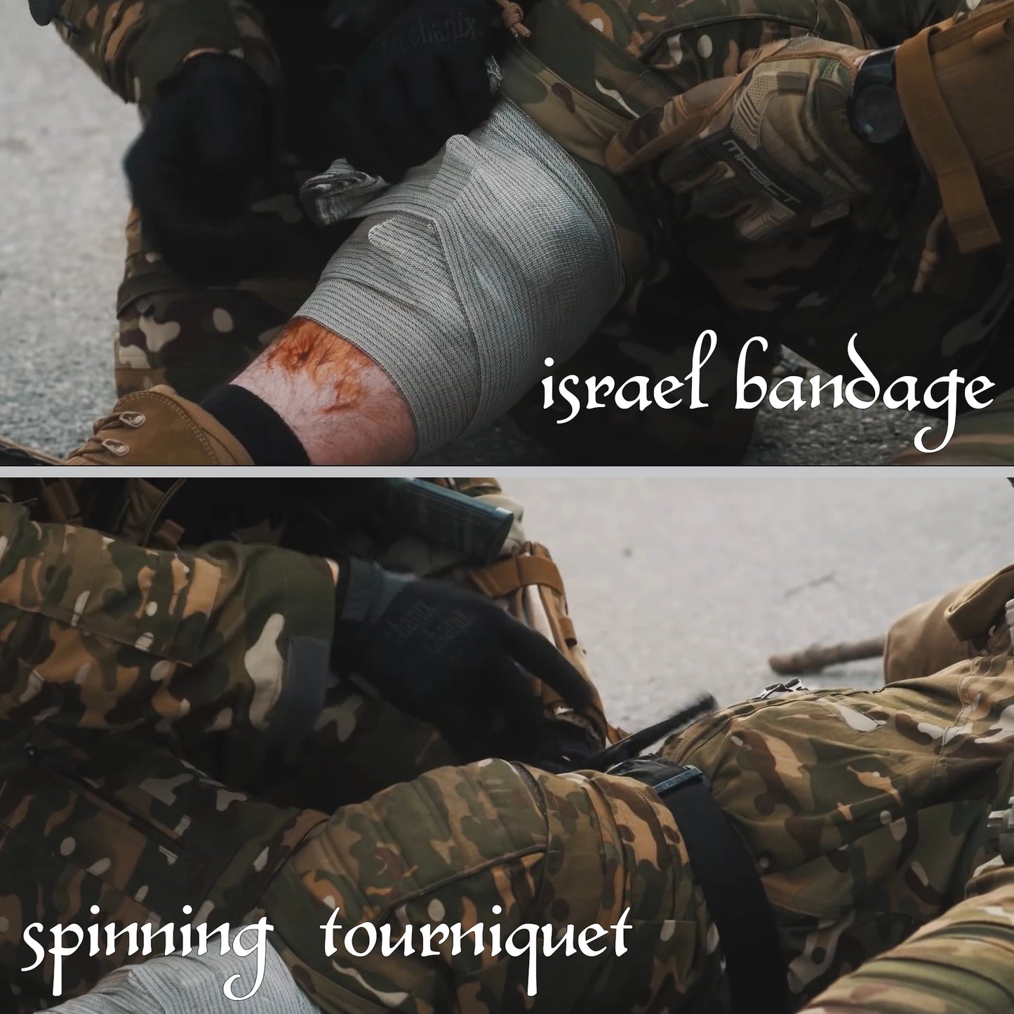 Emergency IFAK Airway Kit, Tourniquet, Israeli Bandage