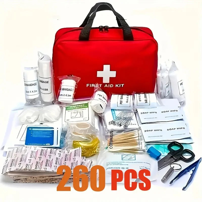 260pcs Bandage First Aid Kit