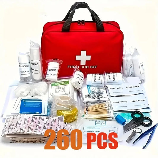260pcs Bandage First Aid Kit