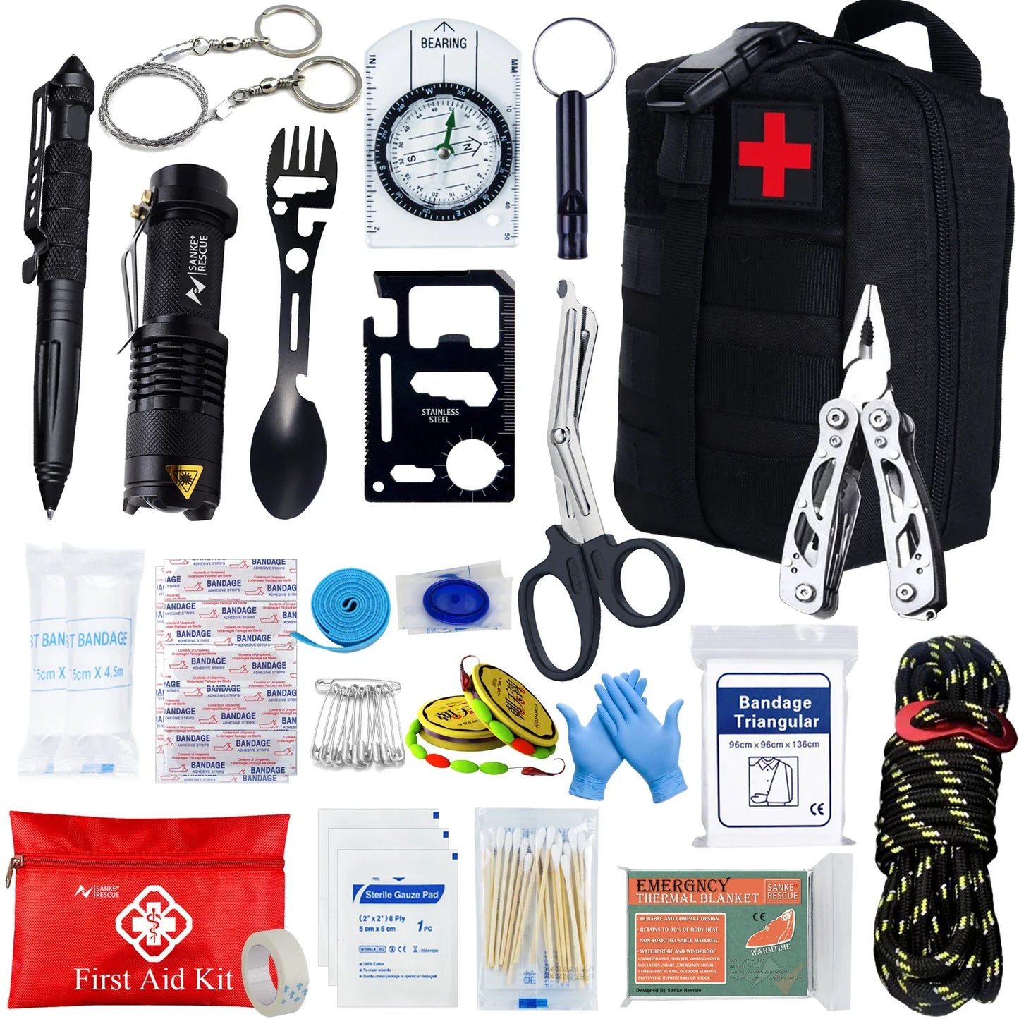 Car First Aid Emergency Kit