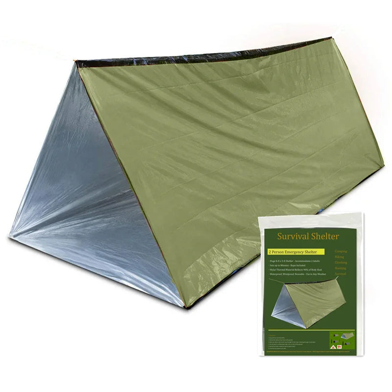 Emergency Waterproof Tent, 2 Person
