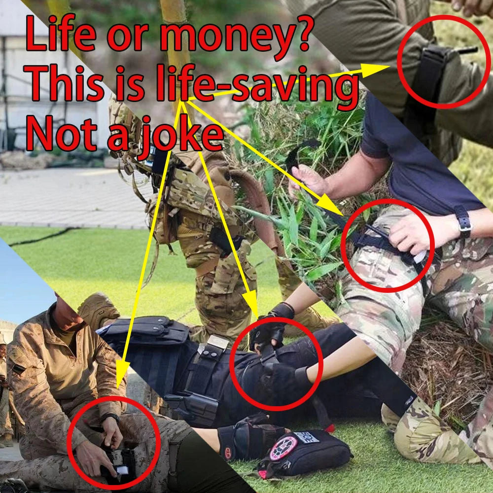 Emergency IFAK Airway Kit, Tourniquet, Israeli Bandage