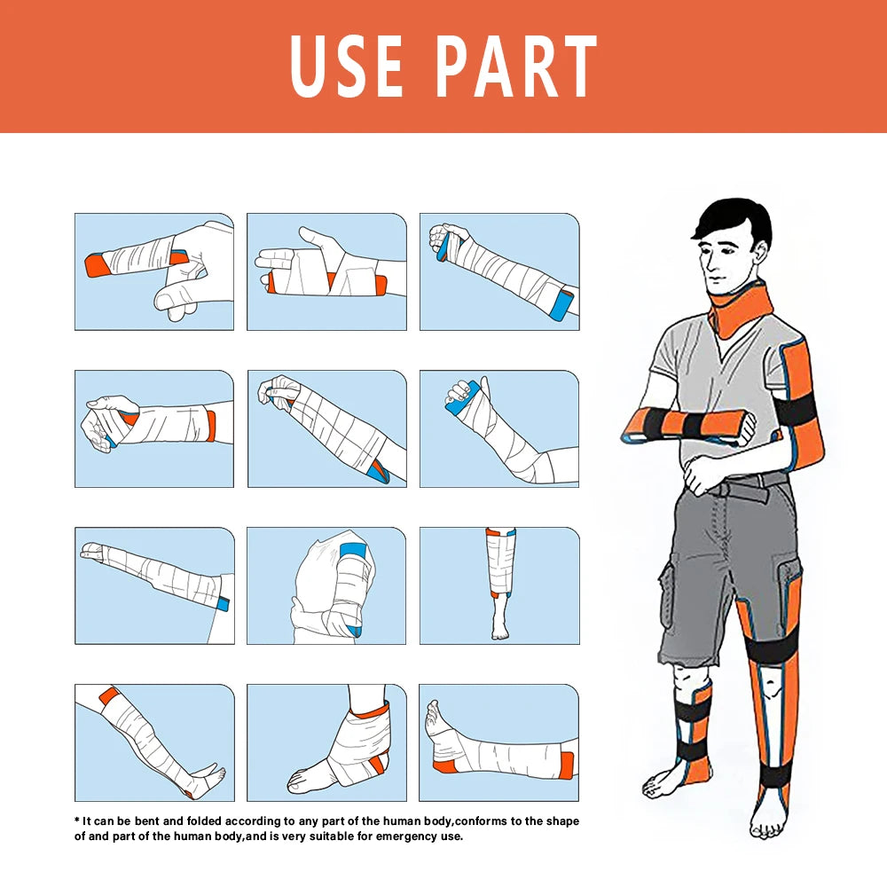 Aluminum Splint Roll Emergency Kit