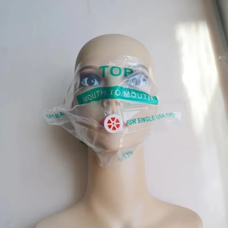 Resuscitator CPR Mask Emergency Face Shield Key-chain