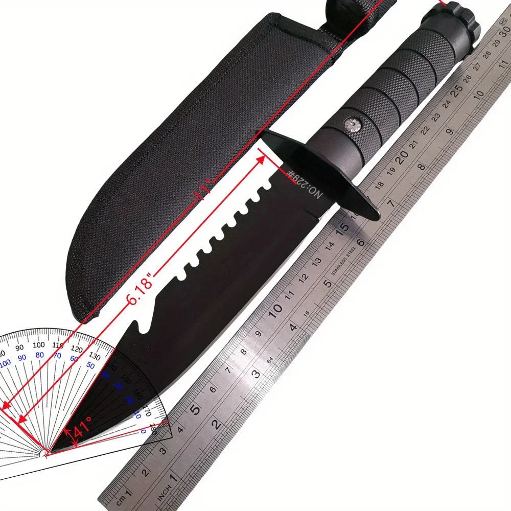 Doom Blade Ultra-Sharp Straight Edge Tactical Knife