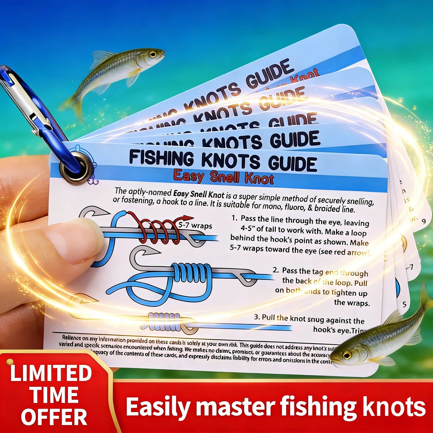 Fishing Knot Guide Card