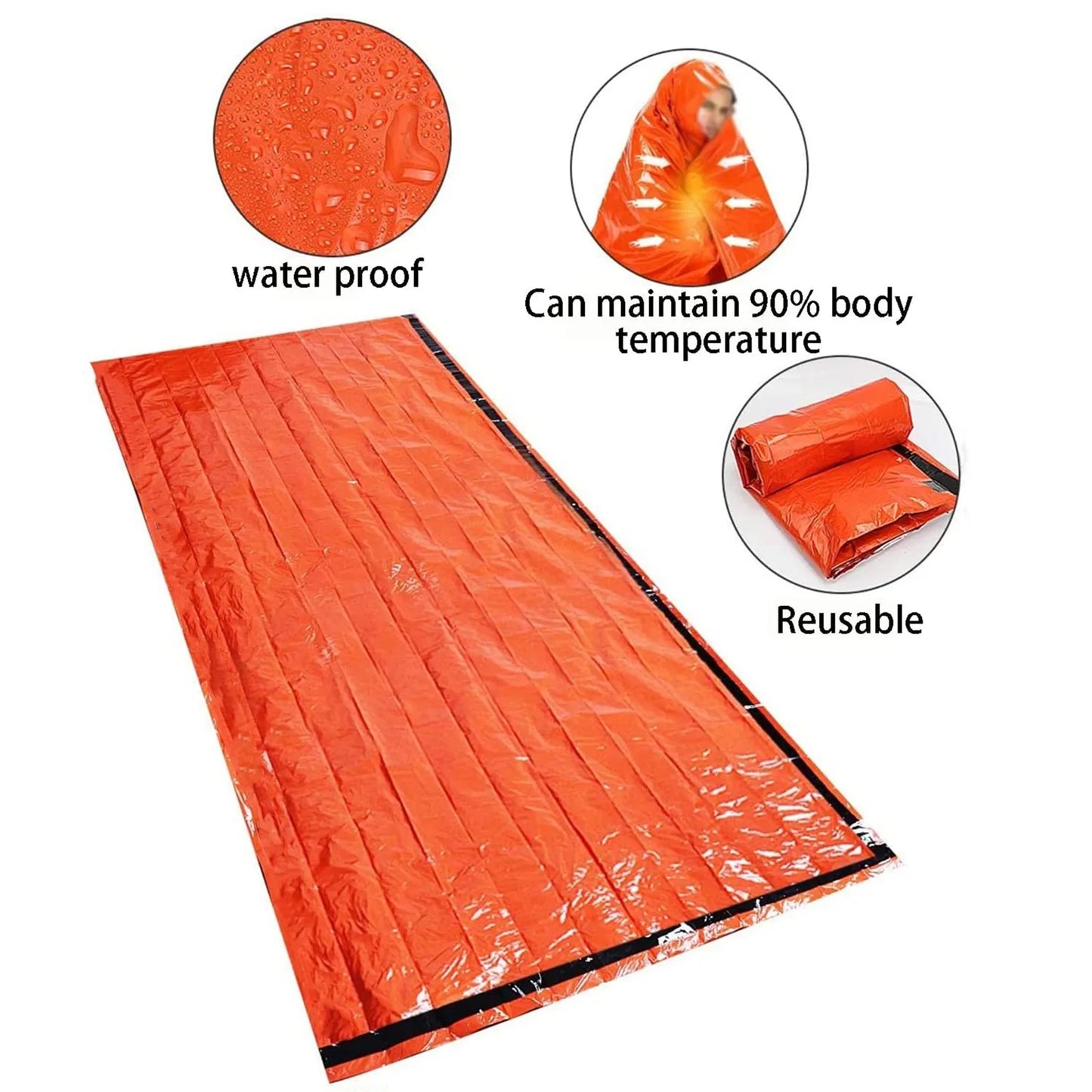 Portable Waterproof Emergency Survival Sleeping Bag