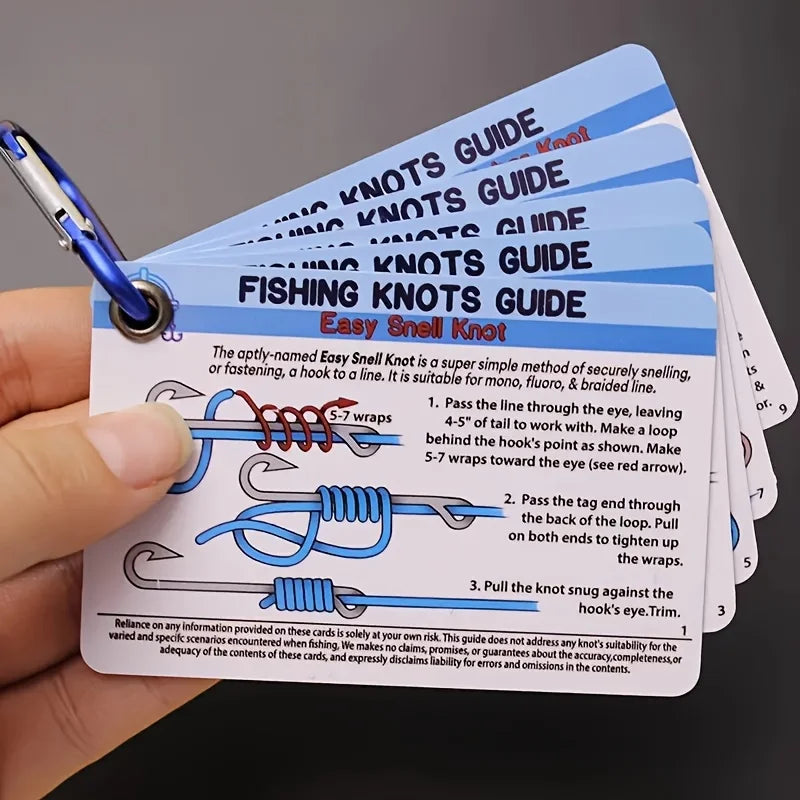 Fishing Knot Guide Card
