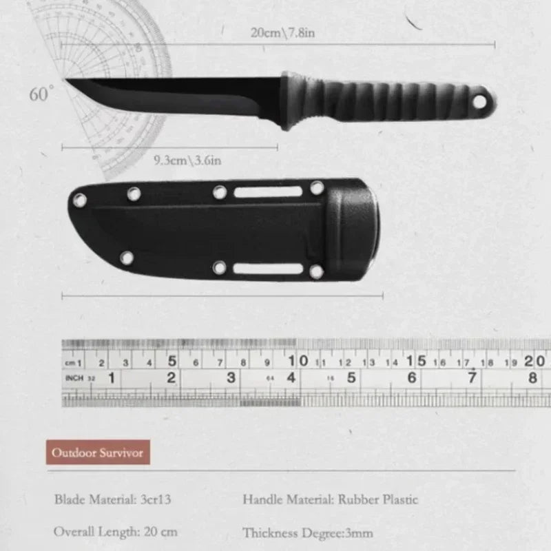 Fixed Blade Self-Defense Knife