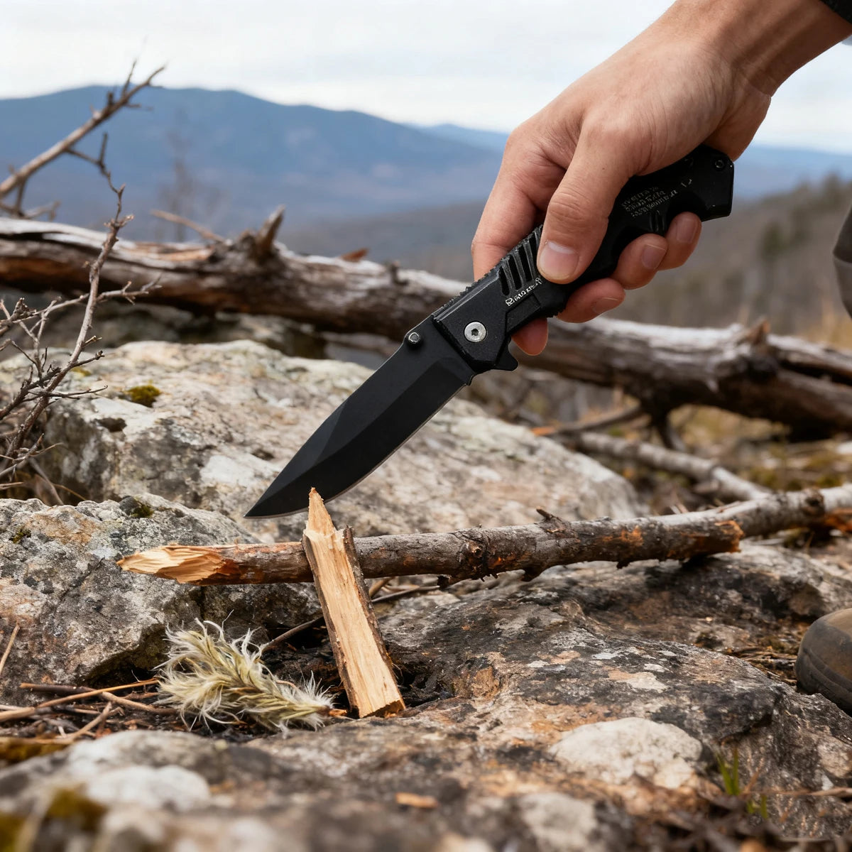 Black Sable Pocket Knife