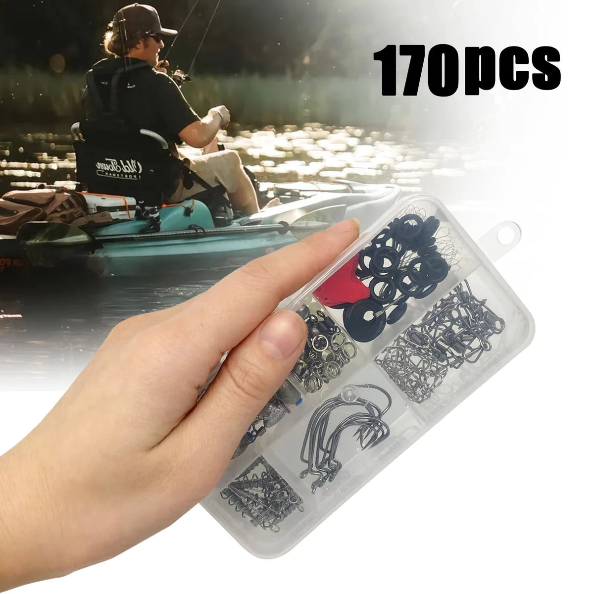170-410pcs Fishing Kit