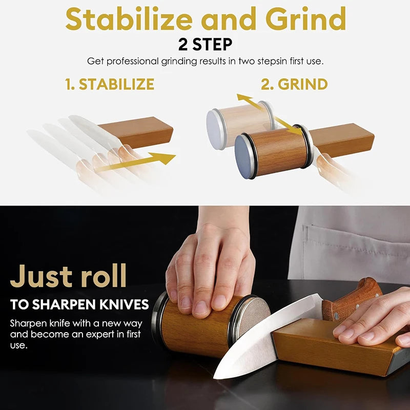 Magnetic Rolling Knife Sharpener