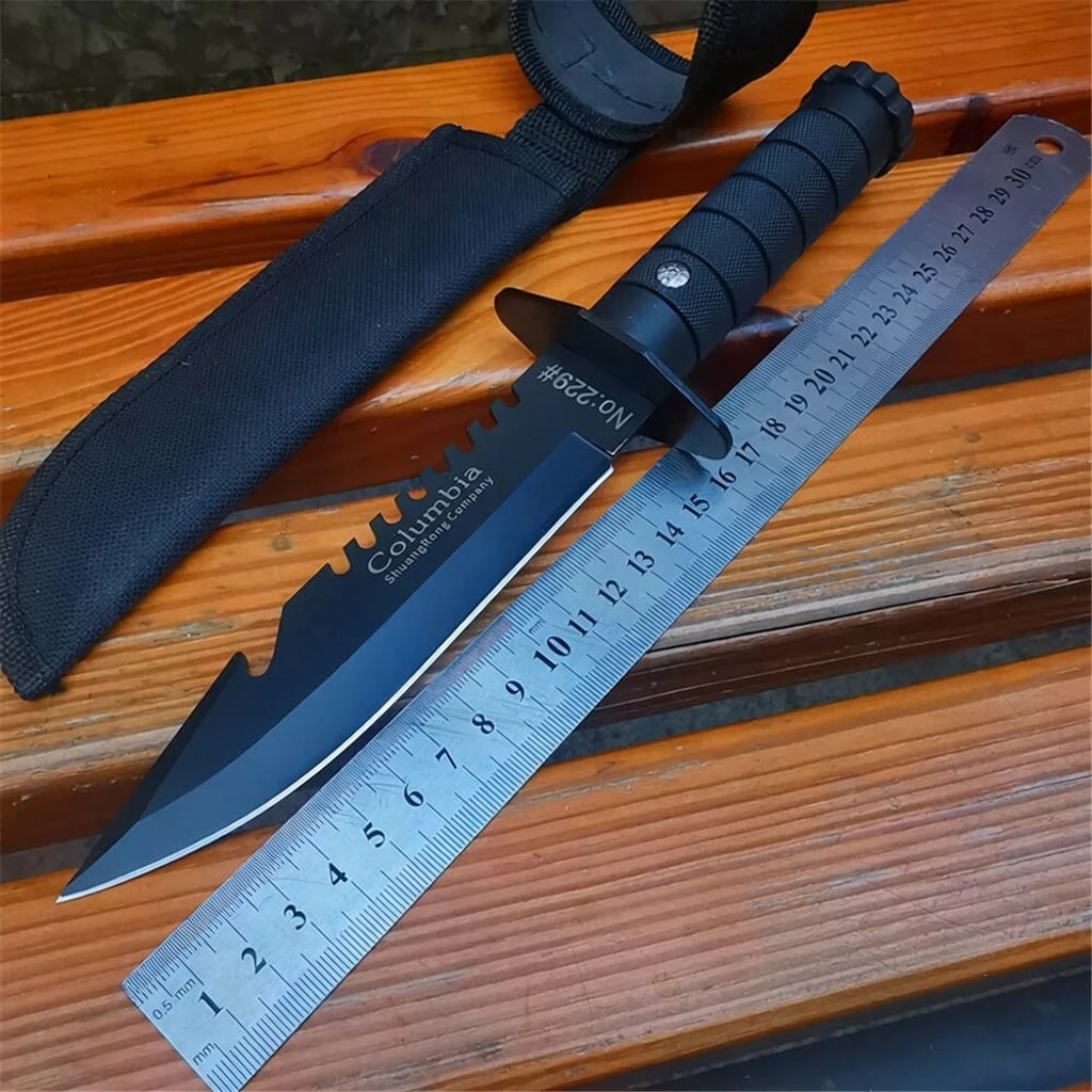 Bowie Knife for Hunting, Survival, Skinning, Camping