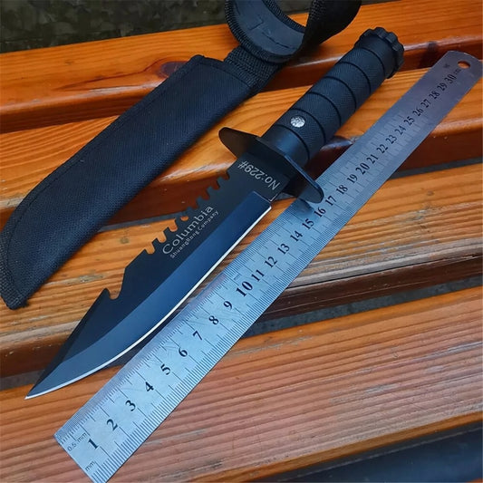 Bowie Knife for Hunting, Survival, Skinning, Camping